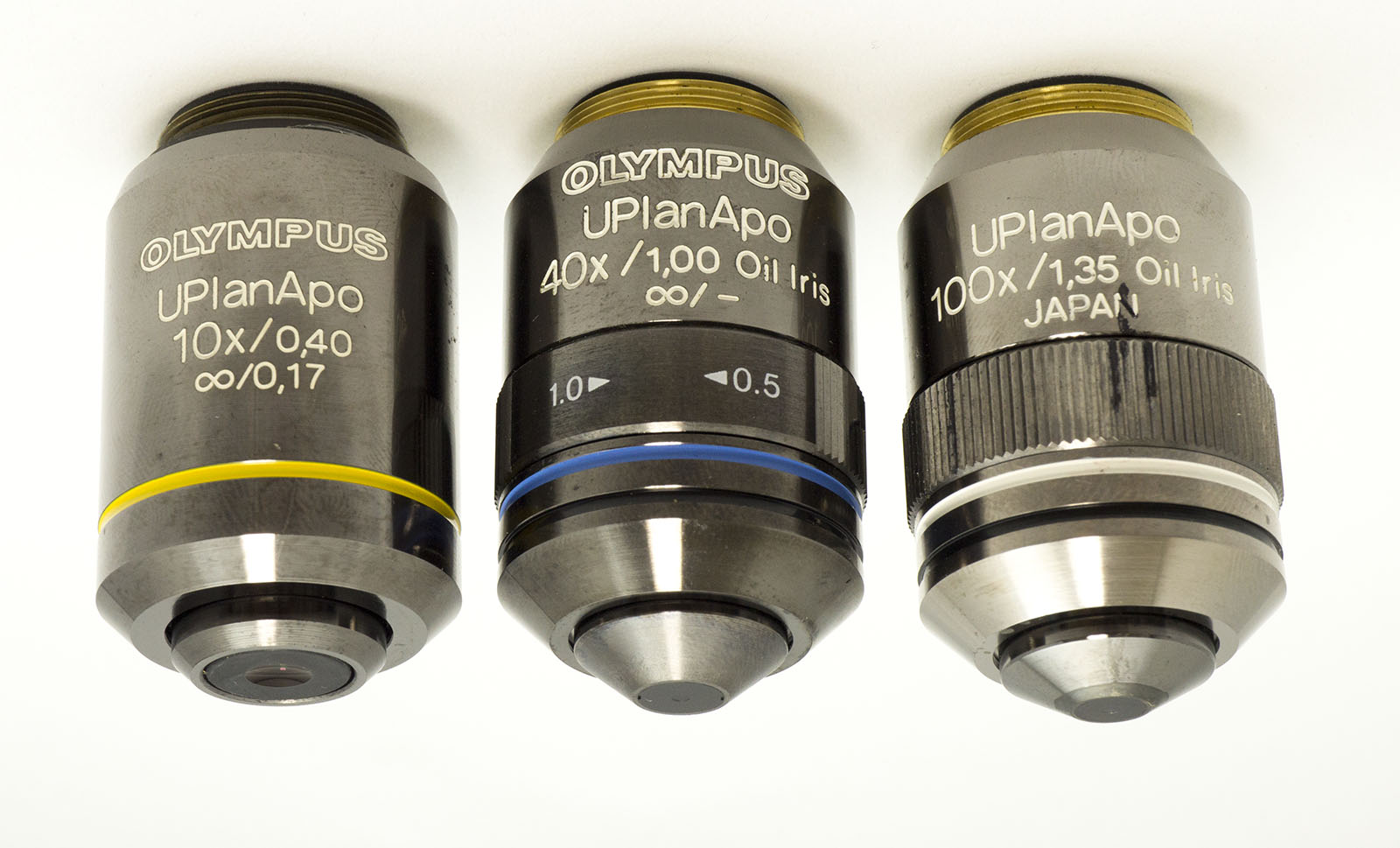 オリンパス 顕微鏡対物レンズ UPlanFl 100× | cienciahoy.org.ar